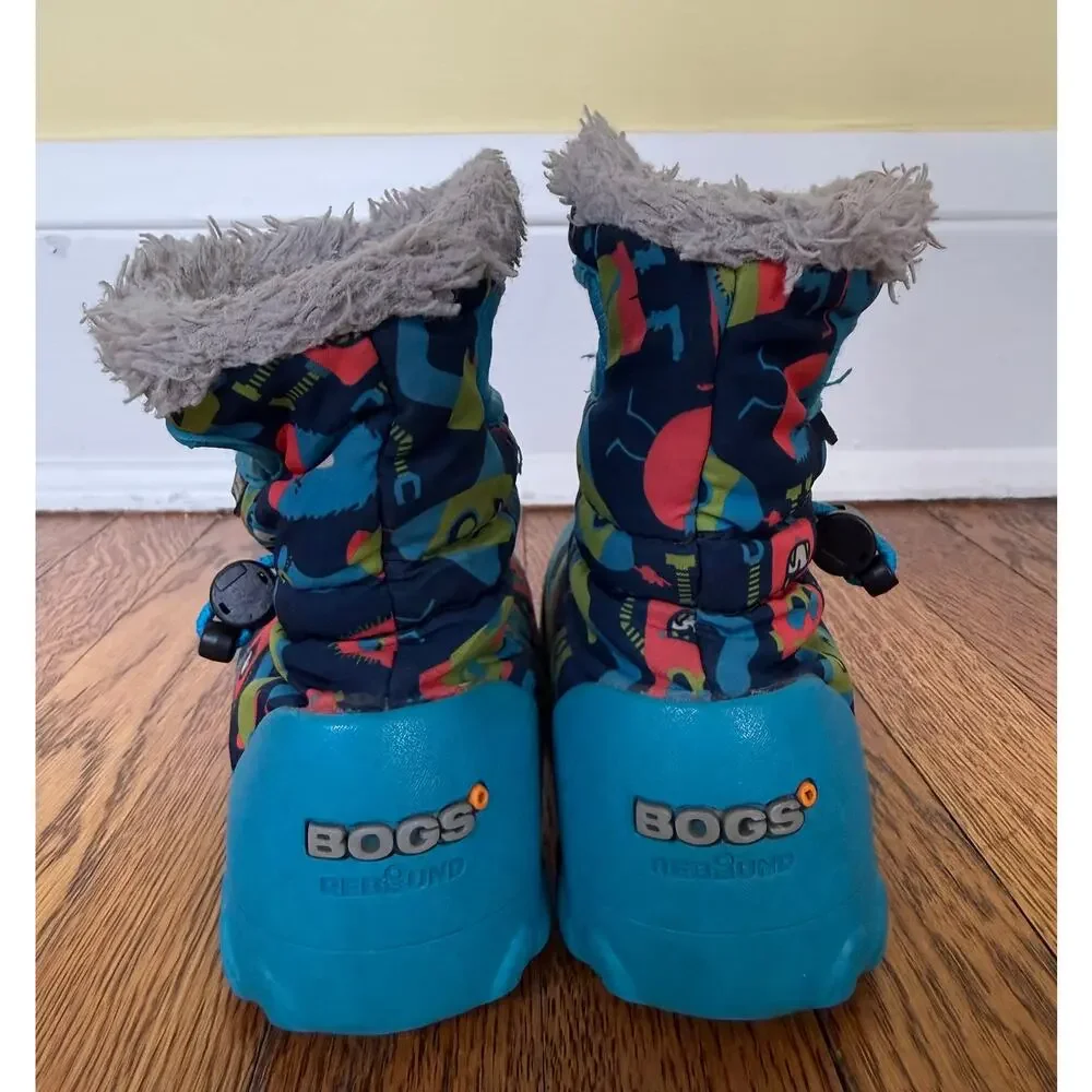 Bogs Boys' Winter Boots Size 10 Little Kid